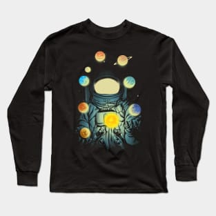 Juggling Planets Long Sleeve T-Shirt